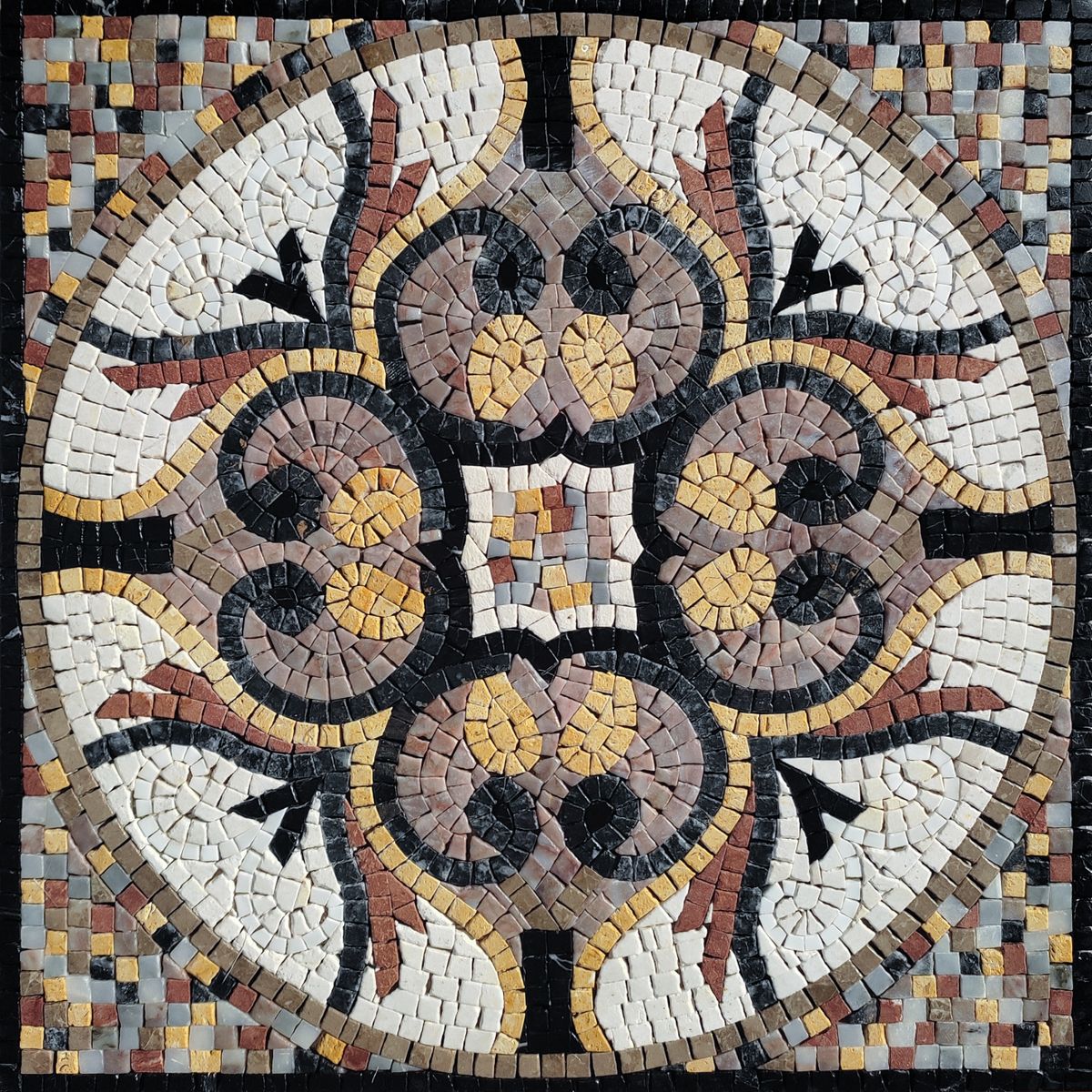 Мозаика из натурального камня, мозаичная плитка и камень, мозаика из мраморного камня - Wanpo