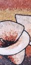Five Piece Calla Lily Mosaic close-up