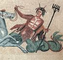 Mosaik Nereide Hippokamp Triton Zoom