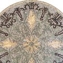 Round Nature-Inspired Mosaic, 40" close-up