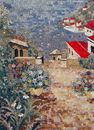 Мозаика Побережье, 95x135 см крупным планом