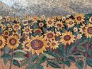 Sunflower Field Mosaic close-up