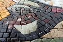 Rustic Wine Mosaic, 40"x30" close-up