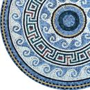 Grecian Pattern Mosaic, 48" close-up