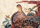 Two Pheasants Mosaic close-up