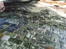 Red Fox Mosaic, 32" close-up