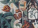 Früchte und Wein Fliesenspiegel Mosaik, 95x70 cm Zoom