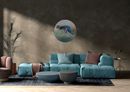 Blue Kingfisher Mosaic, 32" in your home