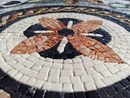 Mosaik Fisch Rund, 120 cm Zoom