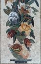 Blumen auf einem Tisch Mosaik Zoom