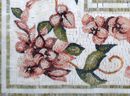 Mosaik Bordüre "Blumenranke" Zoom