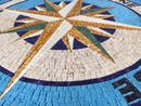 Mosaik Kompass, 110 cm Zoom