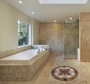 Rose and Gold Decorative Mosaic, 28" in your home