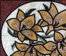Yellow Daylilies Mosaic close-up