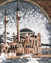 Blue Mosque Mosaic close-up