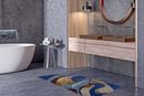 Abstract Waves Mural Mosaic in your home