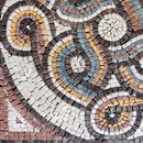 Gestreiftes Schleifenmuster Mosaik, 60 cm Zoom