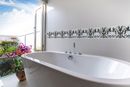 Monochromatic Floral Mosaic in your home