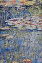 Monet's Water Lilies Mosaic close-up