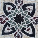 Mosaik Orientalische Blume, 100 cm Zoom