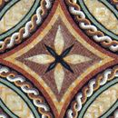 Decorative Mediterranean Braid Mosaic close-up