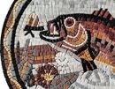 Trout Mosaic, 24" close-up