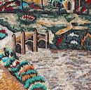 Пейзаж Деревья Мозаика крупным планом