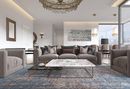 Neutral Multicolored Abstract Mosaic in your home