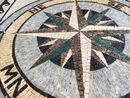 Mosaik Kompass Wellen Zoom
