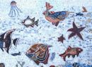 Marine Creature Mosaic close-up