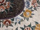 Multicolored Rose Rug Mosaic close-up
