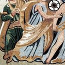 Off to Battle Roman Mosaic Reproduction крупным планом