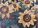 Sunflower Field Mosaic close-up