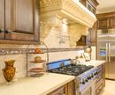 Decorative Gold Border Mosaic, 40"x8" in your home