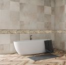Yellow Flower Border Mosaic, 237"x6" in your home