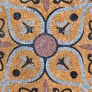 Goldenrod Patterned Mosaic, 48" close-up