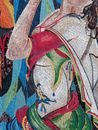 Scarf Dancer Mosaic close-up