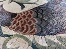 Pheasant Mosaic Medallion close-up
