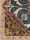 Mosaik Floral Teppich, 120 cm Zoom