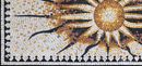 Sunburst Rug Mosaic close-up