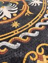 Classical Roman-Inspired Mosaic Floor Tile close-up