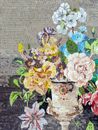 Trophy of Flowers Mosaic close-up