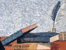 Portrait of a Scholar Mosaic close-up