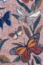 Butterflies Mosaic close-up