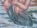 Mermaid Mother and Child Mosaic close-up