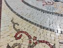 Colorful Square-Shaped Decorative Mosaic close-up