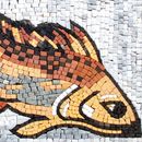 Goldfish Mosaic, 22" close-up