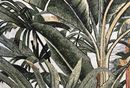 Oasis Palm Leaves Mosaic close-up