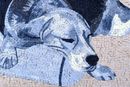 Greyscale Beagles Mosaic close-up