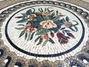 Mosaik Blumen Griechisch, 200 cm Zoom
